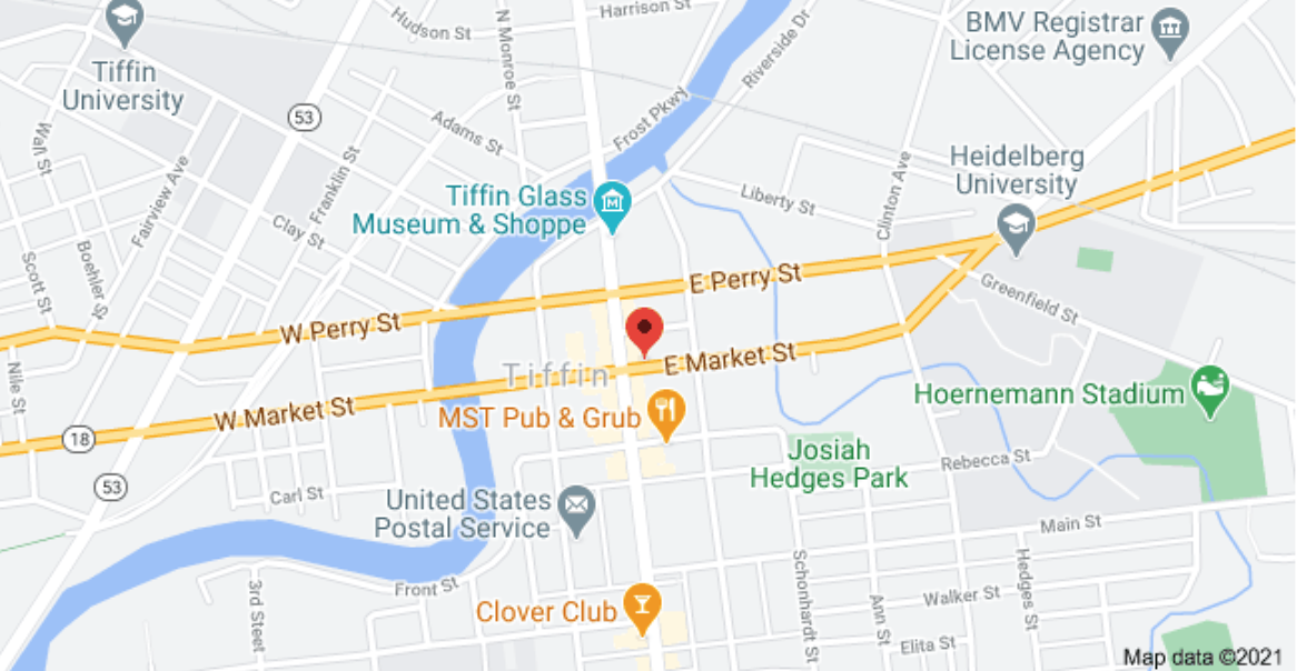 Map to Court